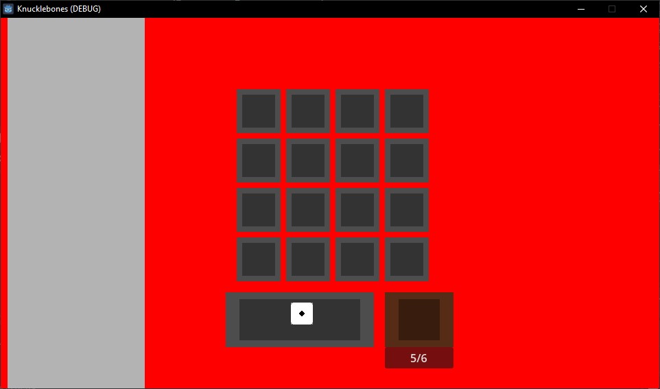 Knucklebones alpha screenshot